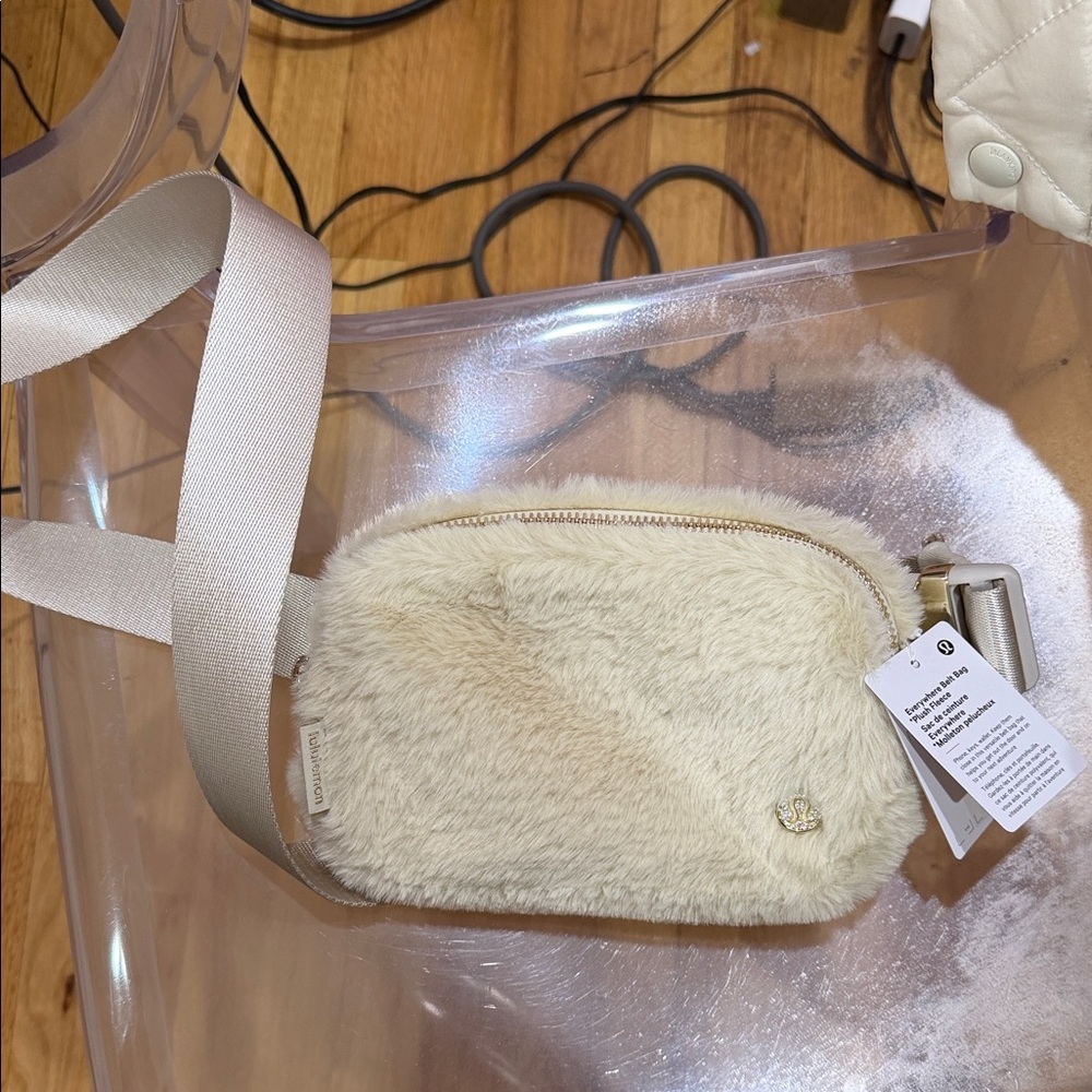 lululemon athletica Cream Crossbody Bag